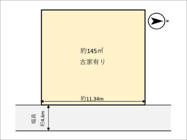 高槻市安岡寺町の売土地（高槻駅までバス乗車18分）