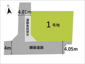 寝屋川市成田東町の売土地(香里園駅まで徒歩21分)