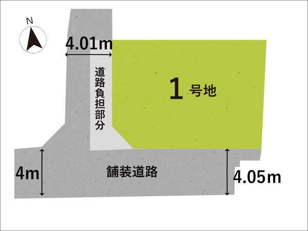 寝屋川市成田東町の売土地（香里園駅まで徒歩21分）