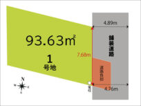 城陽市枇杷庄島ノ宮の売土地（冨野壮駅まで徒歩5分）
