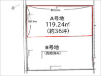 城陽市寺田尼塚の売土地(城陽駅まで徒歩10分)