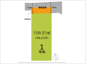 京田辺市草内穴口の売土地(興戸駅まで徒歩13分)