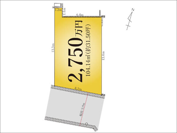 枚方市楠葉面取町に新築一戸建て（樟葉駅まで徒歩23分）