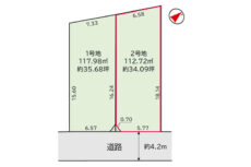 高槻市真上町の不動産物件（２号地）