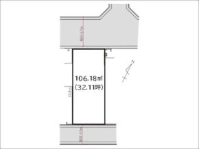 交野市松塚の売土地(郡津駅まで徒歩2分)
