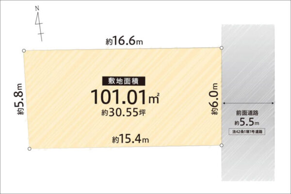 高槻市大蔵司の売土地（高槻駅までバス乗車15分）