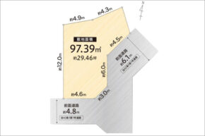 高槻市大蔵司の売土地(高槻駅までバス乗車10分)