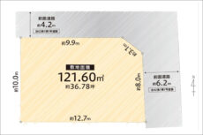 高槻市西冠の売土地（高槻市駅まで徒歩24分）