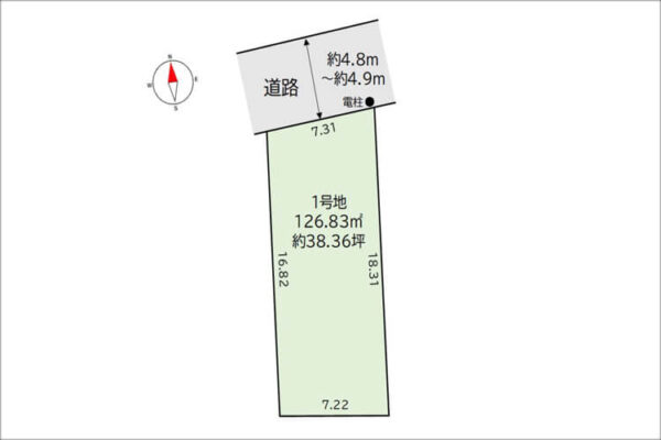 交野市私部の売土地（交野駅まで徒歩10分）