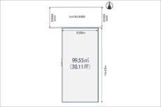 枚方市牧野本町の売土地（牧野駅まで徒歩17分）