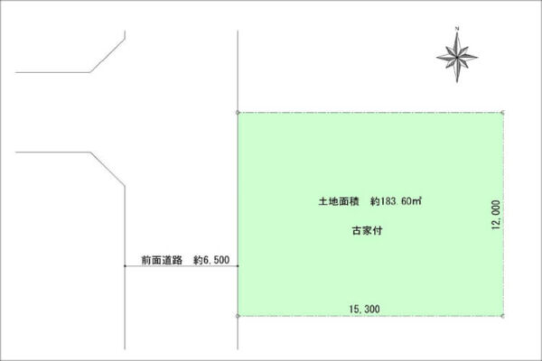 大東市緑が丘の売土地（野崎駅まで徒歩9分）