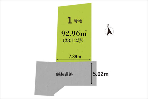 枚方市出口の売土地（光善寺駅まで徒歩14分）