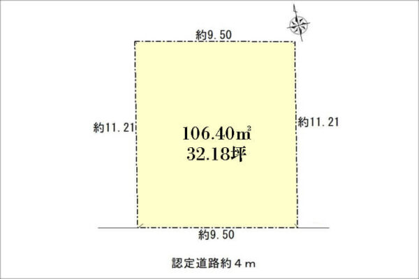 高槻市東城山町のに新築一戸建て（高槻駅までバス乗車12分）
