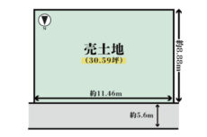 宇治市伊勢田町遊田の売土地（小倉駅まで徒歩11分）