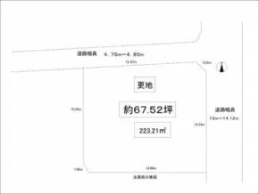 高槻市奥天神の売土地(高槻駅までバス乗車7分)