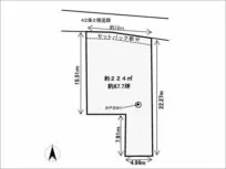 茨木市太田の売土地（総持寺駅まで徒歩23分）