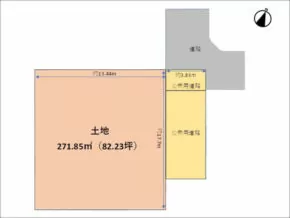 茨木市北春日丘の売土地(茨木駅までバス乗車20分)