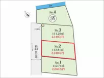 交野市倉治の売土地（２号地）