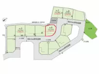 八幡市八幡福禄谷の売土地（６号地）