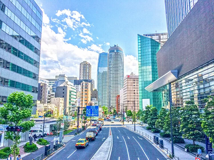 都市風景 虎ノ門のマンション