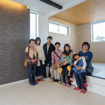 大阪府の注文住宅 Ｉ様のご家族