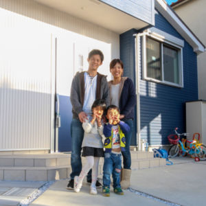 大阪府の注文住宅 Ｉ様のご家族