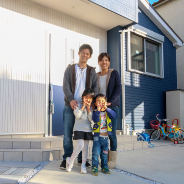大阪府の注文住宅 Ｉ様のご家族