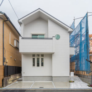 枚方市の新築一戸建て（注文住宅）Ｉ様邸の外観