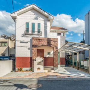枚方市の注文住宅 パワーボードの外観
