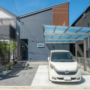 大阪の注文住宅Ｆ様邸の外観