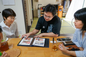Ｓ様に写真をプレゼント
