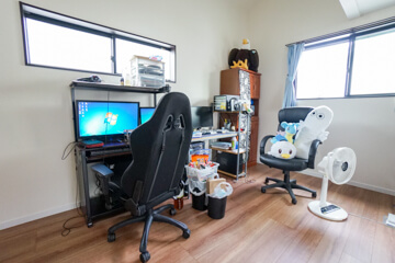 趣味室(パソコン部屋)の使い勝手はどうですか?