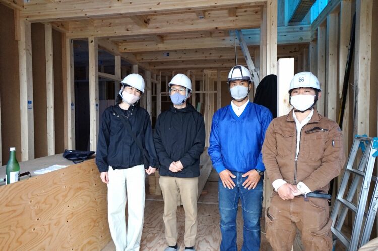 建築中の現場は見られましたか？