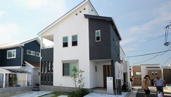 大阪の新築一戸建て（注文住宅）Ｋ様邸の外観