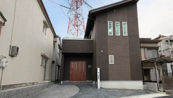 大阪の新築一戸建て（注文住宅）Ｉ様邸の外観デザイン