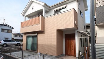 大阪の注文住宅（新築一戸建て）Ｈ様邸の外観デザイン