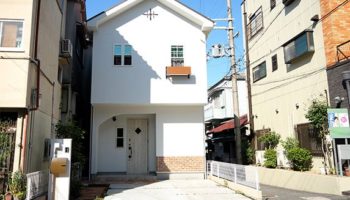 大阪の新築一戸建て（注文住宅）Ｍ様邸の外観