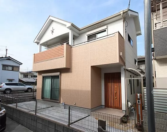 大阪の注文住宅（新築一戸建て）Ｈ様邸の外観デザイン